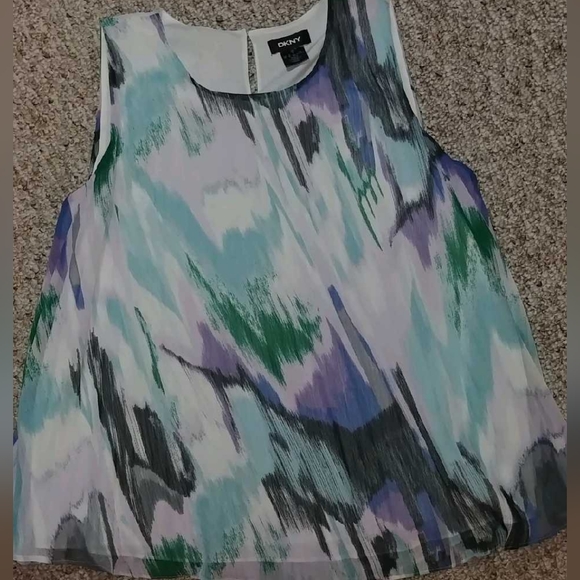 DKNY sleeveless breezy top - Picture 5 of 7